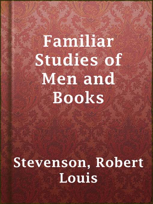 Cover of Familiar Studies of Men and Books